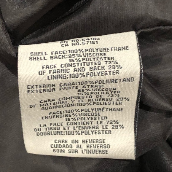 Levi's Faux Leather Asymmetrical Motorcycle Jacket - Picture 6 of 10